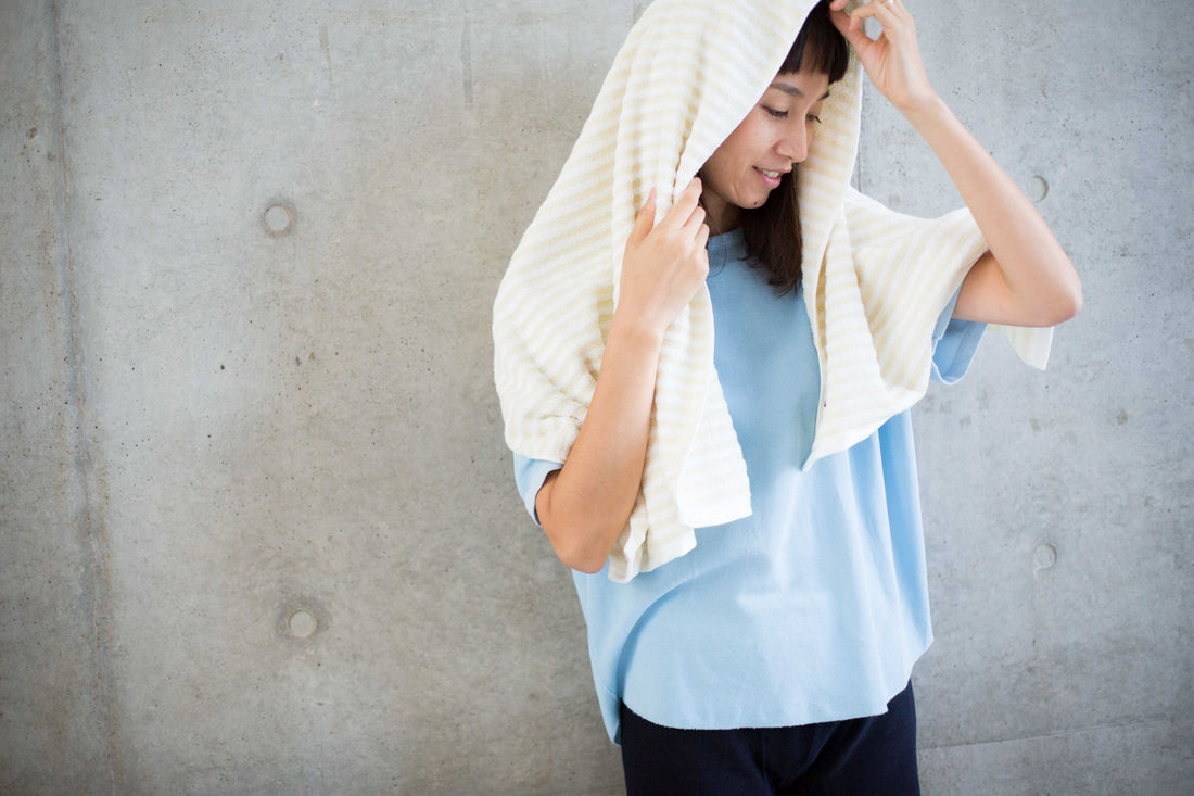 素材や織り方の違いで特徴が異なるタオル。自分好みのタオルとは。